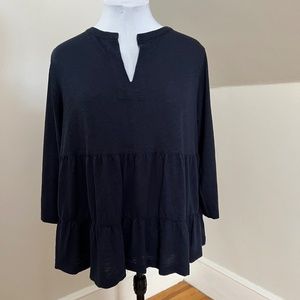 J Jill Ruffled Blouse